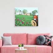 Anne of Green Gables, PEI C Canvas Afdruk (Insitu (Woonkamer))