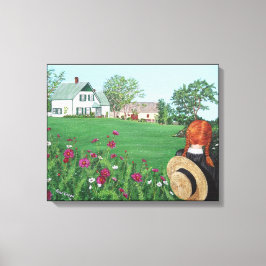 Anne of Green Gables, PEI: "Op zoek naar liefde" Canvas Afdruk