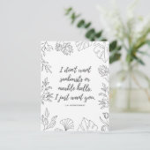 Anne of Green Gables Quote Briefkaart (Staand voorkant)