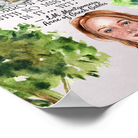 Anne of Green Gables Quote Classroom Poster (Hoek)