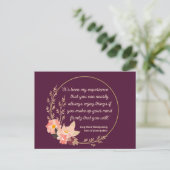Anne of Green Gables Quote I - Schattigee stijl Briefkaart (Staand voorkant)