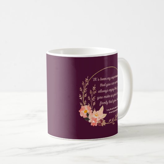 Anne of Green Gables Quote I - Schattigee stijl Koffiemok (Voorkant rechts)