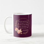 Anne of Green Gables Quote I - Schattigee stijl Koffiemok (Links)