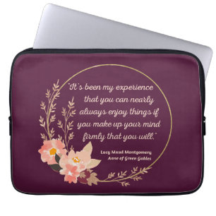 Anne of Green Gables Quote I - Schattigee stijl Laptop Sleeve