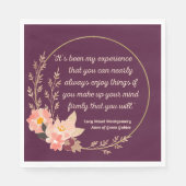 Anne of Green Gables Quote I - Schattigee stijl Servet (Voorkant)