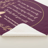 Anne of Green Gables Quote I - Schattigee stijl Sherpa Deken (3/4)