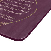 Anne of Green Gables Quote I - Schattigee stijl Snijplank (Hoek)