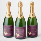 Anne of Green Gables Quote I - Schattigee stijl Sparkling Wijnetiket (Flessen)