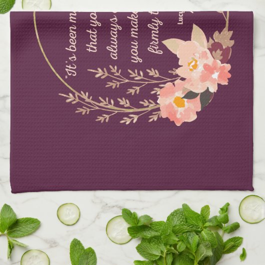 Anne of Green Gables Quote I - Schattigee stijl Theedoek (Gevouwen)