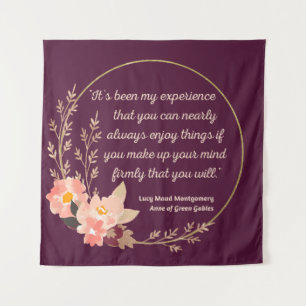 Anne of Green Gables Quote I - Schattigee stijl Wandkleed