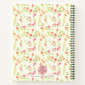 Anne of Green Gables Quote Persoonlijke wilde Roze Notitieboek (Achterkant)