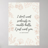 Anne of Green Gables Quote Poster (Voorkant)