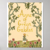 Anne of Green Gables Retro Poster (Voorkant)