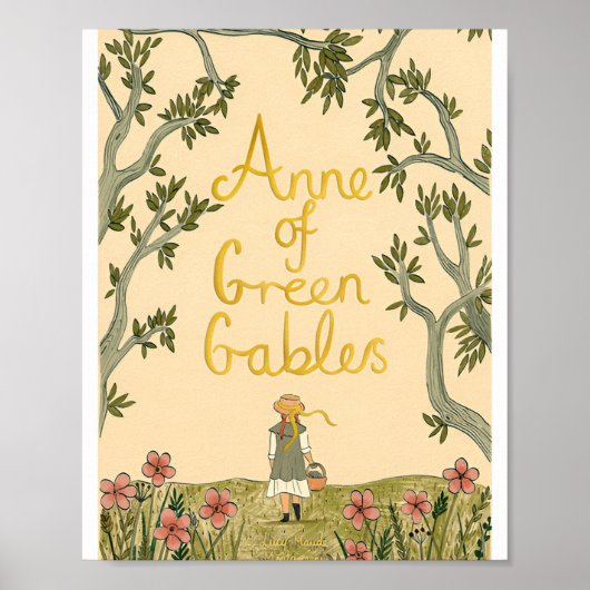 Anne of Green Gables Retro Poster (Voorkant)