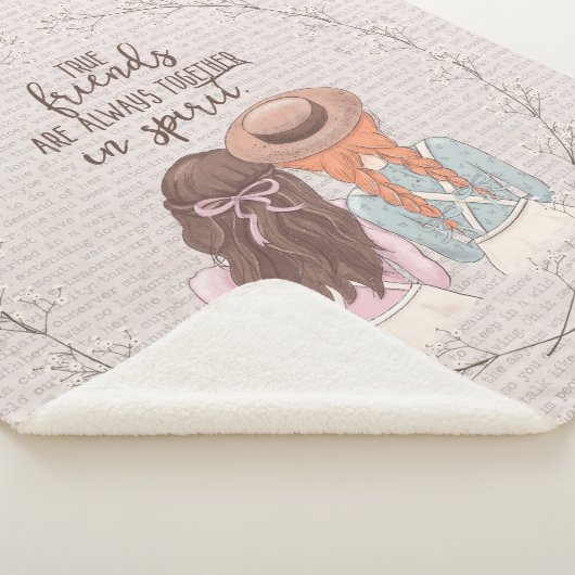 Anne of Green Gables Sherpa Deken (3/4)