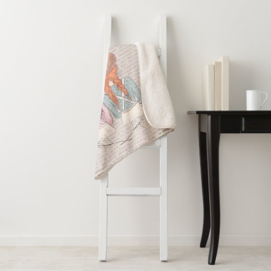 Anne of Green Gables Sherpa Deken (In situ)