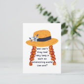 Anne of Green Gables Shirley Book Quote Briefkaart (Staand voorkant)