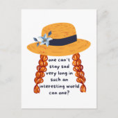 Anne of Green Gables Shirley Book Quote Briefkaart (Voorkant)