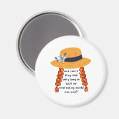 Anne of Green Gables Shirley Book Quote Magneet (Voorkant / Achterkant)