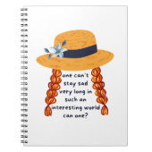 Anne of Green Gables Shirley Book Quote Notitieboek (Voorkant)