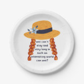 Anne of Green Gables Shirley Book Quote Papieren Bordje (Voorkant)