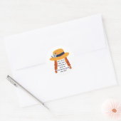 Anne of Green Gables Shirley Book Quote Ronde Sticker (Envelop)