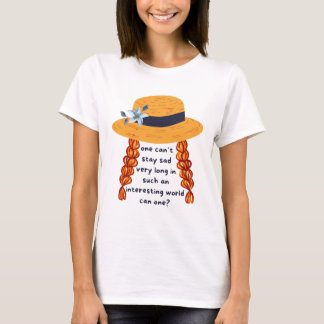Anne of Green Gables Shirley Book Quote T-shirt