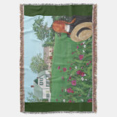 Anne of Green Gables Throw Blanket Deken (Voorkant Verticaal)