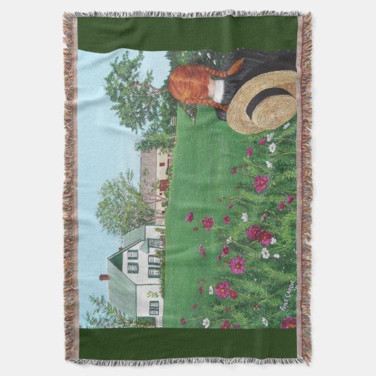 Anne of Green Gables Throw Blanket Deken (Voorkant Verticaal)