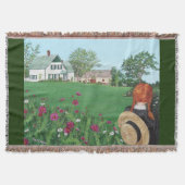 Anne of Green Gables Throw Blanket Deken (Voorkant)