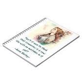 Anne of Green Gables waterverf print Notitieboek (Linkerzijde)