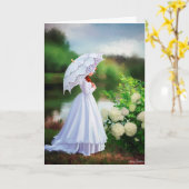 Anne of Green Gables Wenskaart Kaart (Gele Bloem)