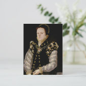 Anne Russell, County of Warwick, c.1565 Briefkaart (Staand voorkant)