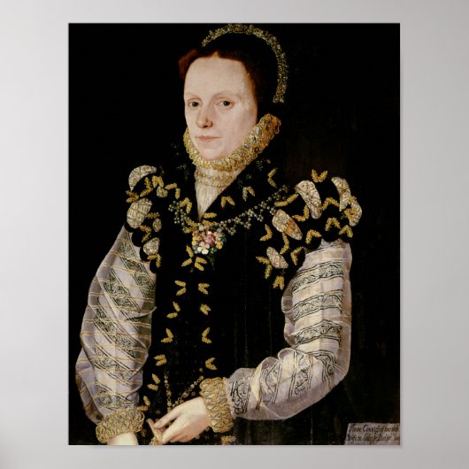 Anne Russell, County of Warwick, c.1565 Poster (Voorkant)