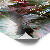 Anne Shirley Oktober Quote Foto Afdruk (Hoek)