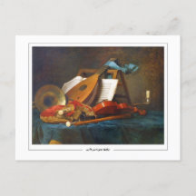 Anne Vallayer-Coster #10 - Fine Art Briefkaart