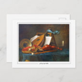 Anne Vallayer-Coster #10 - Fine Art Briefkaart (Voorkant / Achterkant)