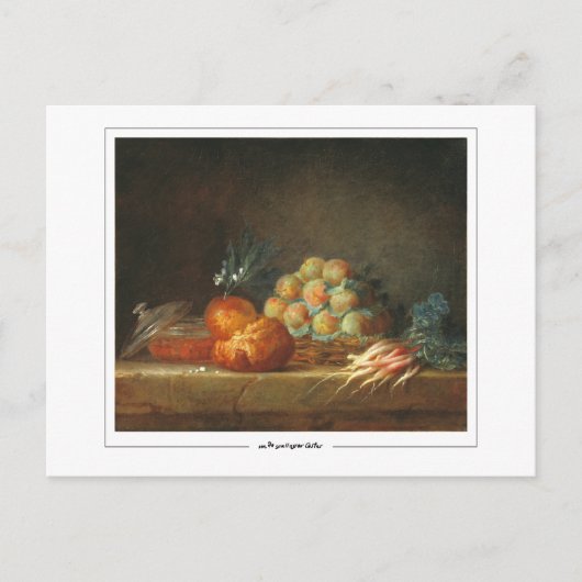 Anne Vallayer-Coster #1 - Fine Art Briefkaart (Voorkant)