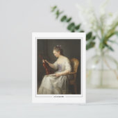 Anne Vallayer-Coster #3 - Fine Art Briefkaart (Staand voorkant)