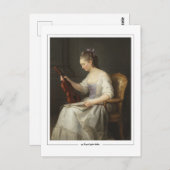 Anne Vallayer-Coster #3 - Fine Art Briefkaart (Voorkant / Achterkant)