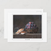 Anne Vallayer-Coster #4 - Fine Art Briefkaart (Voorkant / Achterkant)