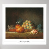 Anne Vallayer-Coster Zedign Art Poster #1 (Voorkant)