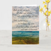 Anne van Green Gable Quote Kaart (Gele Bloem)