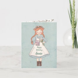Anne van Green Gables | Verjaardag Kaart