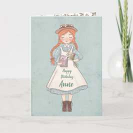 Anne van Green Gables | Verjaardag Kaart