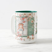 Anne van Green Gables | Waar zijn de oktober Tweekleurige Koffiemok (Voorkant links)