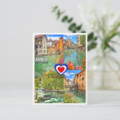 Annecimeer - Briefkaart (Staand voorkant)