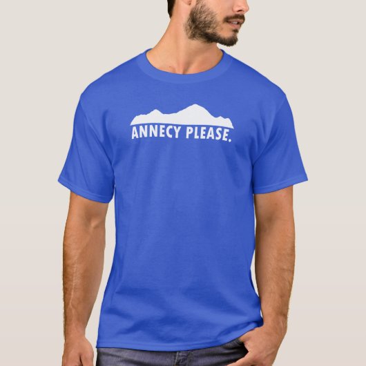Annecy alsjeblieft t-shirt (Voorkant)
