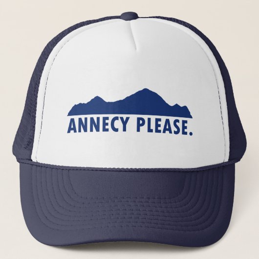 Annecy alsjeblieft trucker pet (Voorkant)