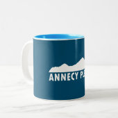 Annecy alsjeblieft tweekleurige koffiemok (Voorkant links)